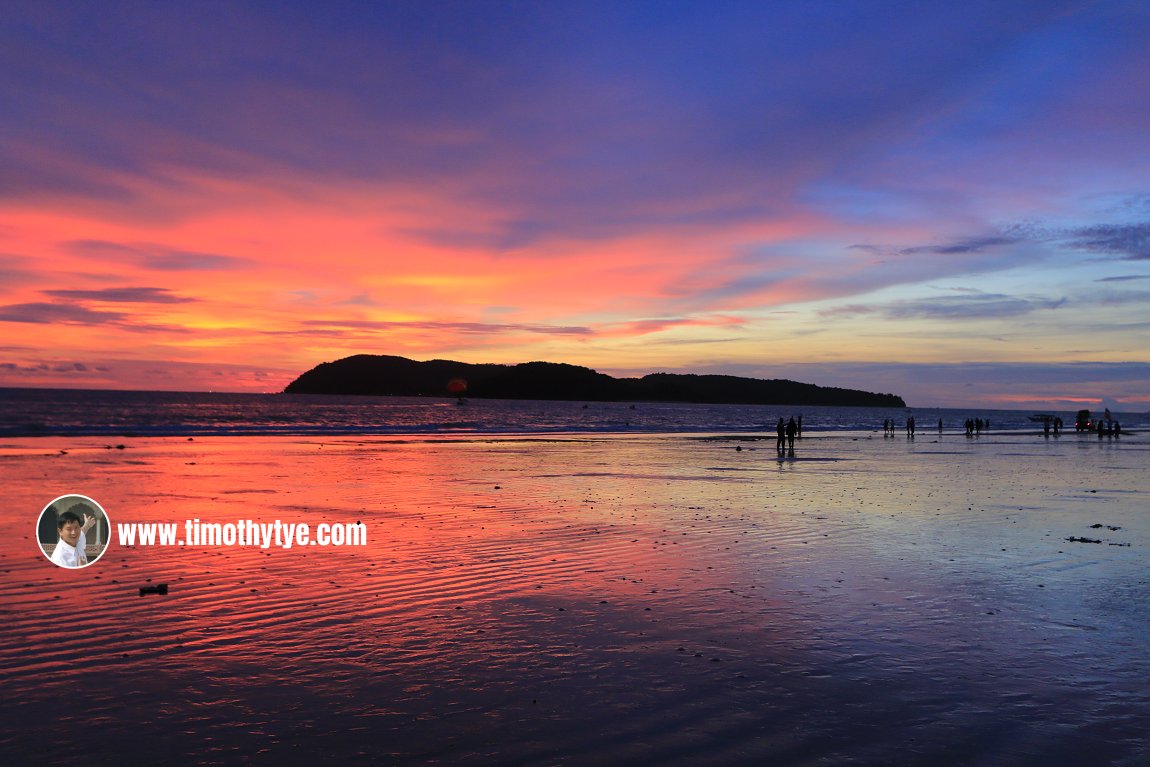 Sunset at Pantai Cenang, Langkawi