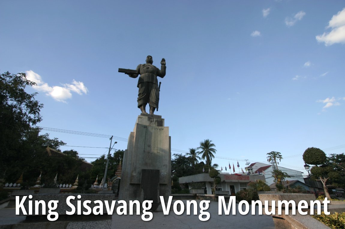 King Sisavang Vong Monument, Vientiane