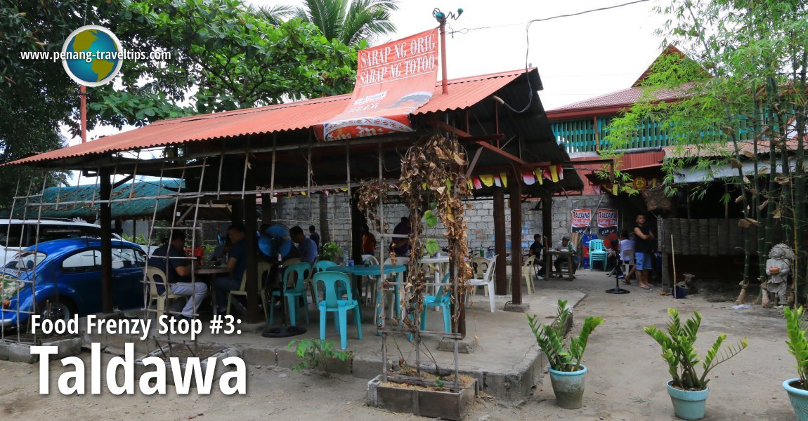Taldawa, a local eatery in Angles City, Philippines