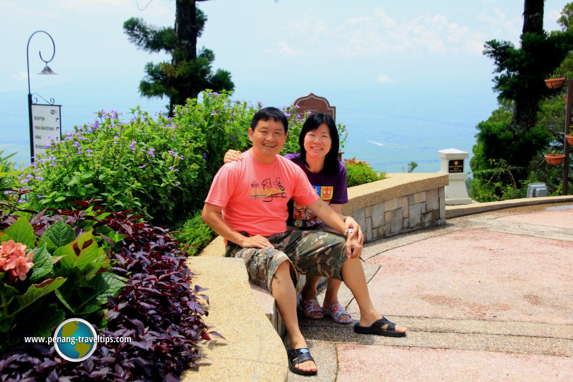 Tim and Chooi Yoke at The Regency Jerai Hills Resort