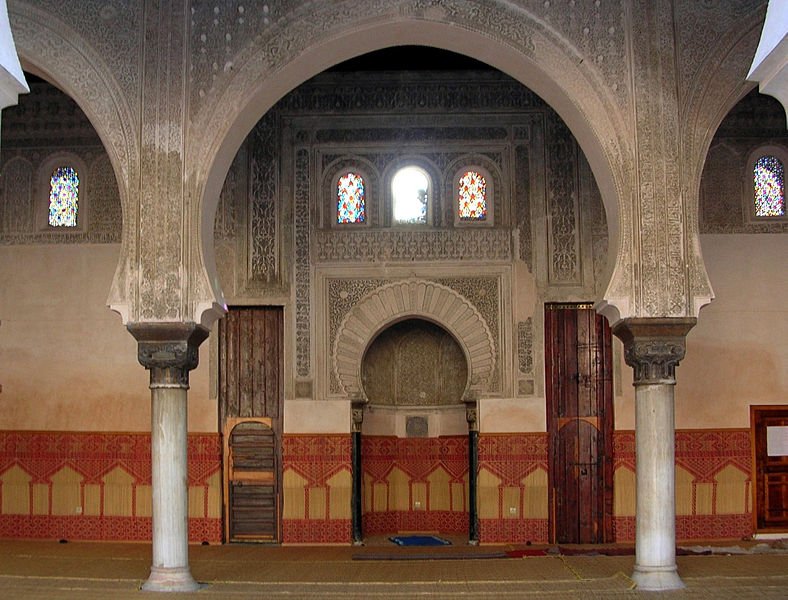 Mihrab of Bou Inania Madrasa, Fez