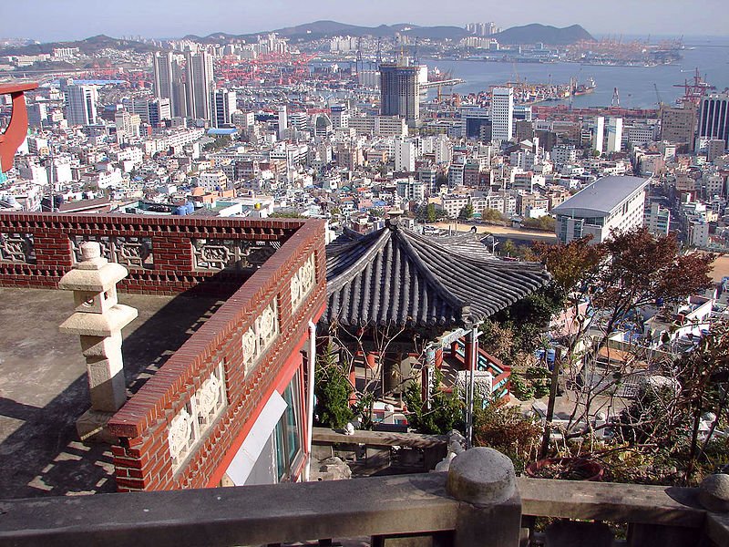 Busan from Weolbongsa Temple