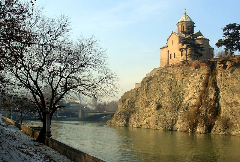 Metekhi Church, Tbilisi, Georgia