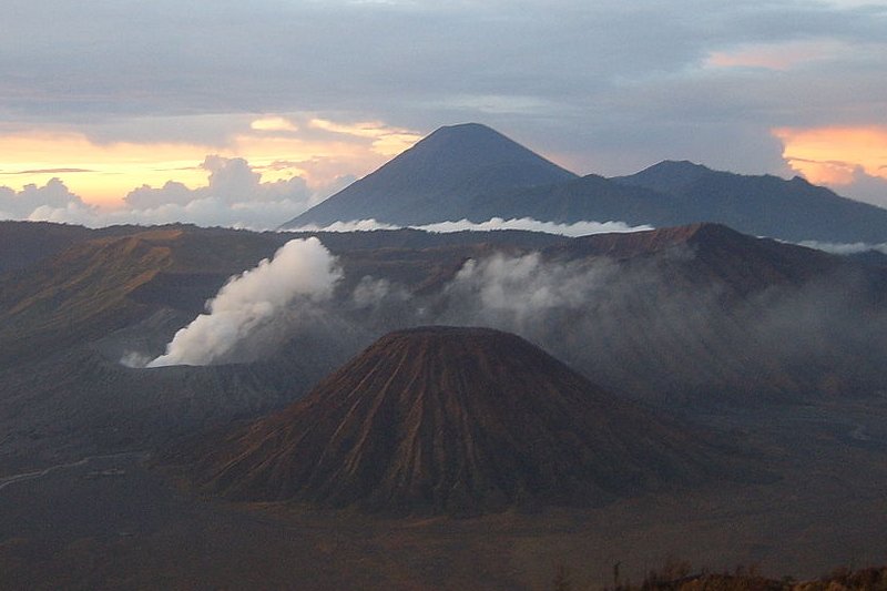 Mount Bromo and Mount Semeru