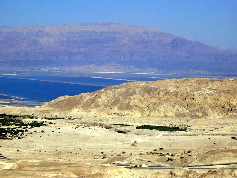Landscape in Mount Sodom