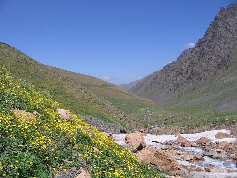 Mountain landscape of Iran
