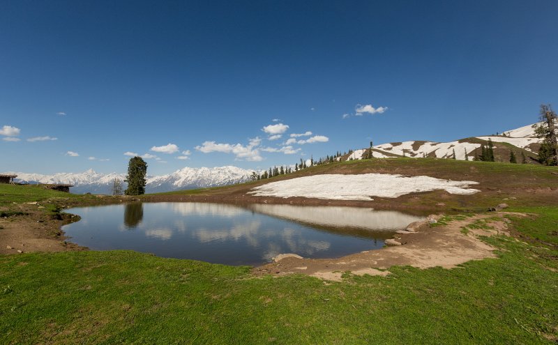 Paaye meadows in the mountains of Pakistan