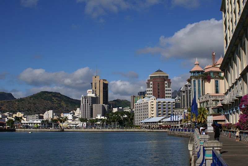 Caudan Waterfront at Port Louis, Mauritius