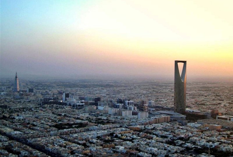 The new skyline of Riyadh