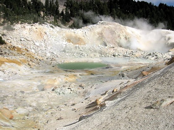 Bumpass Hell Hot Springs, Lassen Volcanic National Park