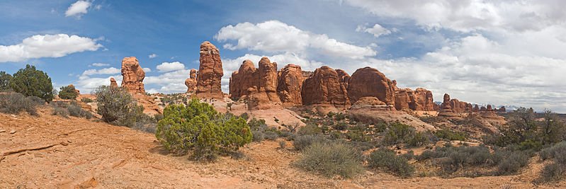 Garden of Eden, Arches National Park, Utah