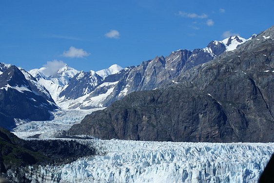 View at Glacier Bay National Park