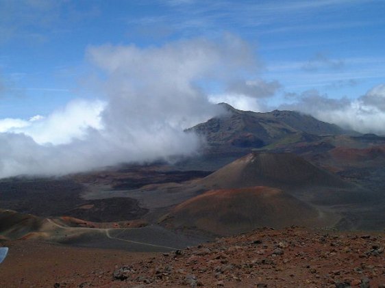 Haleakala crater, Hawaii