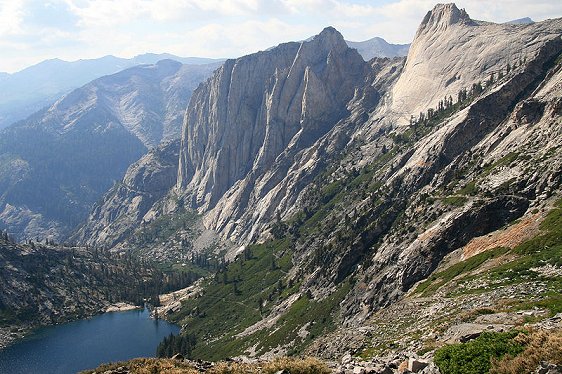 Hamilton Lake, Valhalla Cliffs, Sequoia National Park