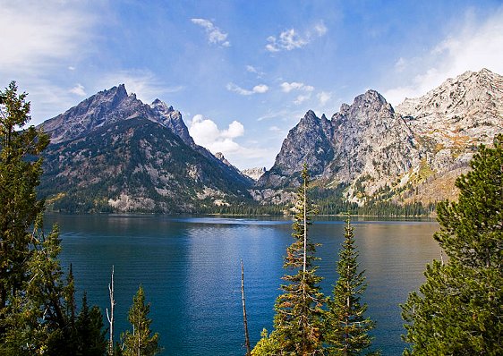 Jenny Lake and Cascade Canyon at Grand Teton National Park