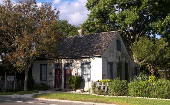 Lindheimer House, a NRHP-listed building in New Braunfels, Texas