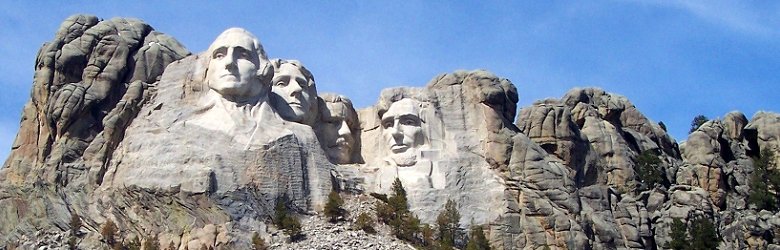 Mount Rushmore, one of the National Memorials of the United States