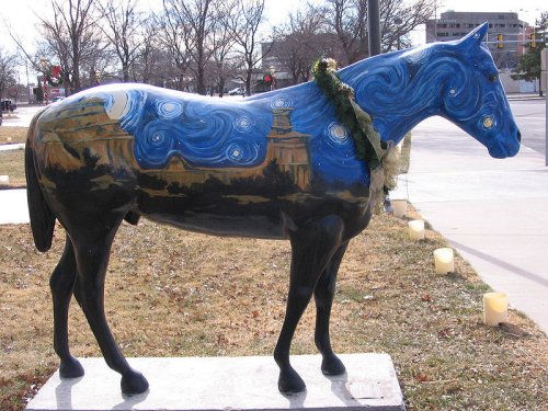 Starry Night Horse, Amarillo, Texas