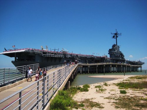 USS Lexington Floating Museum at Corpus Christi