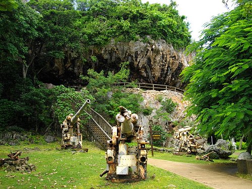 War relics in Mount Marpi, Saipan