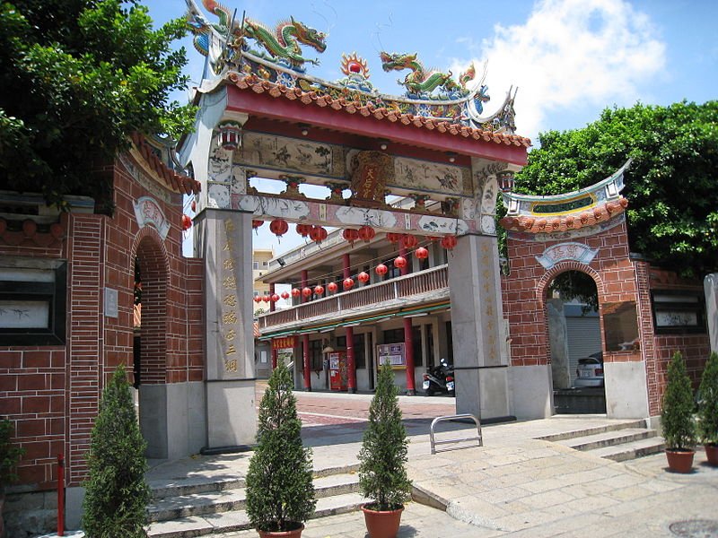 Sin Cho Kiong Temple in Lokkang, Taiwan