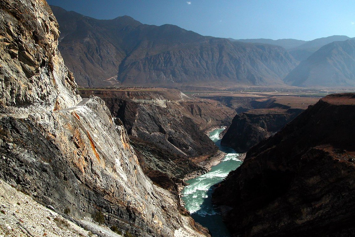 Upper reaches of the Yangtze River in Yunnan