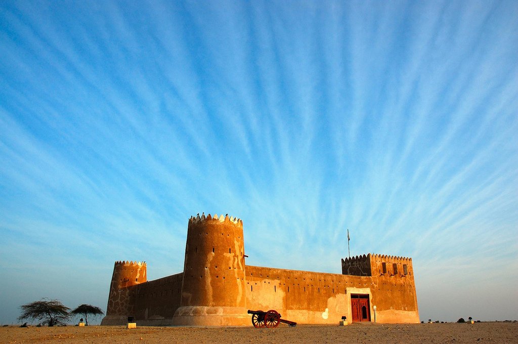 Zubara Fort, now a museum in Qatar