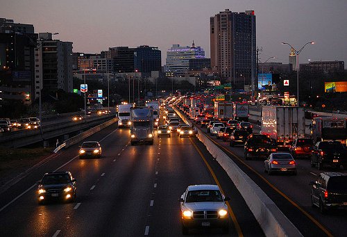 Interstate-35 at Austin, Texas