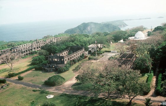 War relics on Corregidor Island