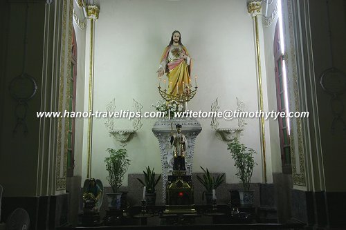 Altar inside Ham Long Church