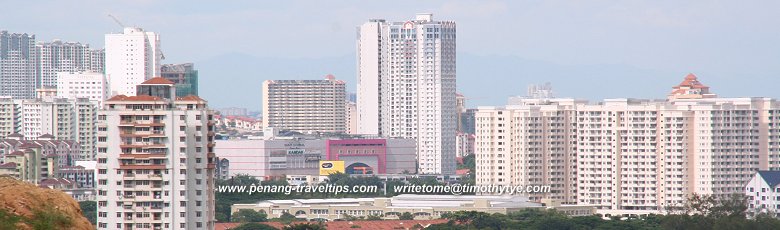 View of Bukit Jambul and Bayan Baru