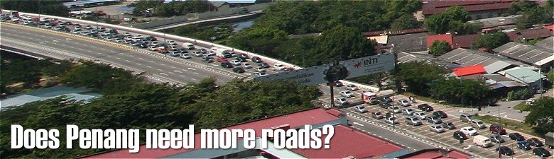 View of a congested Tun Dr Lim Chong Eu Expressway - does Penang need more roads? View of a congested Tun Dr Lim Chong Eu Expressway - does Penang need more roads?
