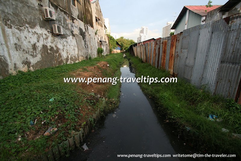 A forgotten waterway of George Town A forgotten waterway of George Town