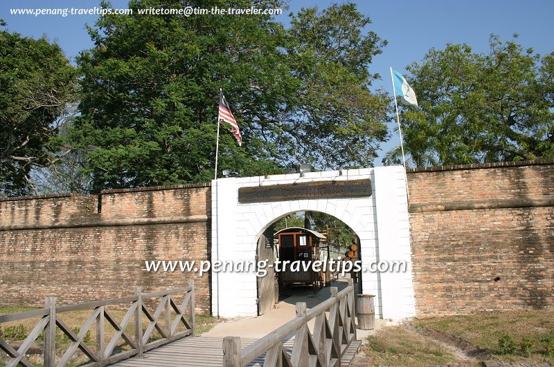 Fort Cornwallis entrance Fort Cornwallis entrance