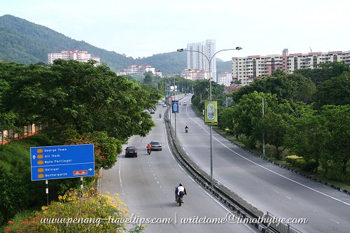 Jalan Bukit Gambier near Taman Pekaka