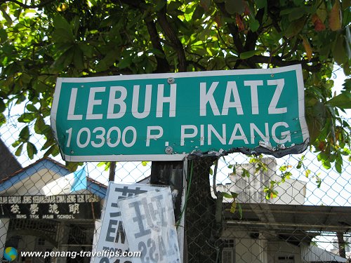 Katz Street sign