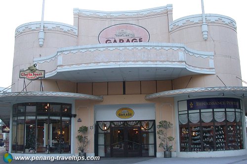 Another view of The Garage