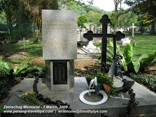 Zemschug Memorial, Western Road Cemetery Zemschug Memorial, Western Road Cemetery