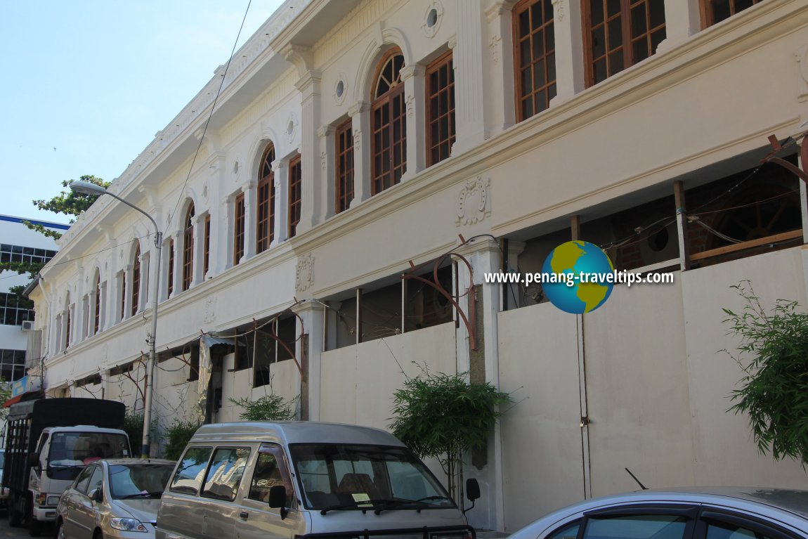 Areca Hotel during restoration