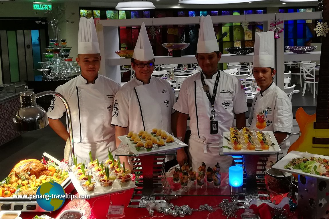 Christmas & New Year's Eve buffets at Hard Rock Hotel