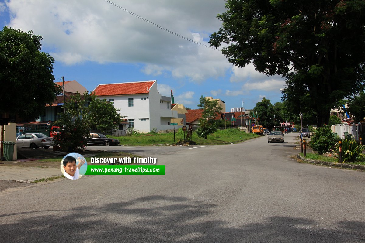 Jalan Ooi Thiam Siew, Jelutong