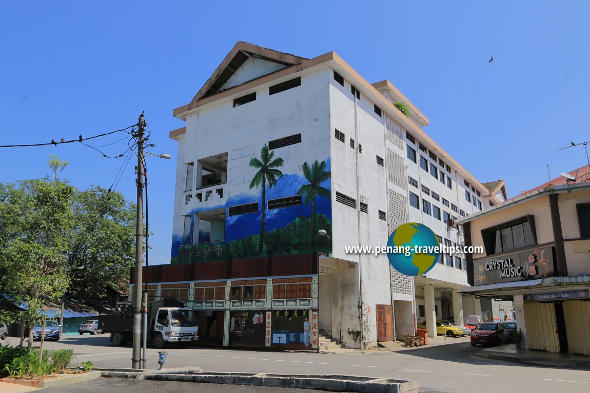 Mural on the surface of Kompleks Bagan