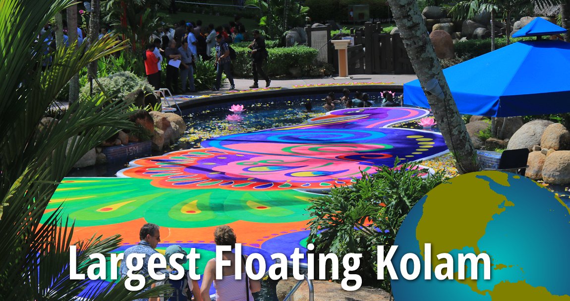 Largest Floating Kolam in Malaysia