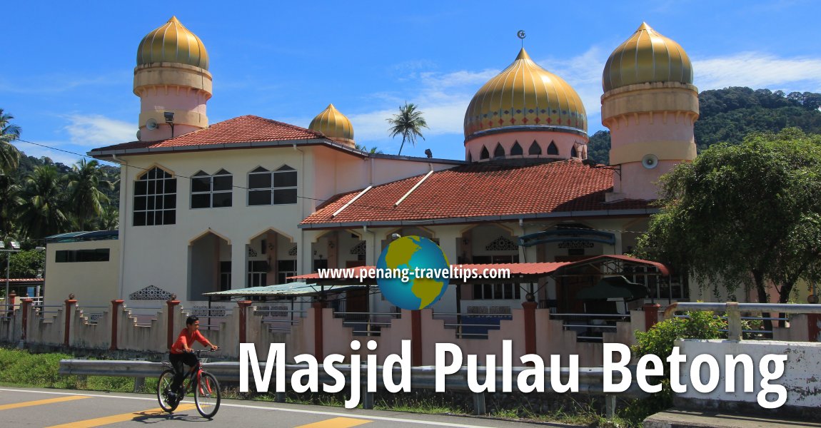 Masjid Pulau Betong, Balik Pulau