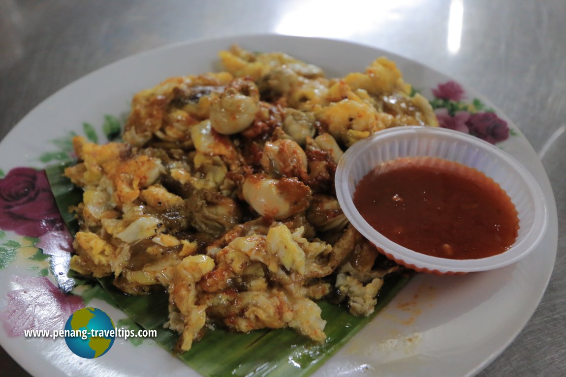 Oyster omelette at Song River