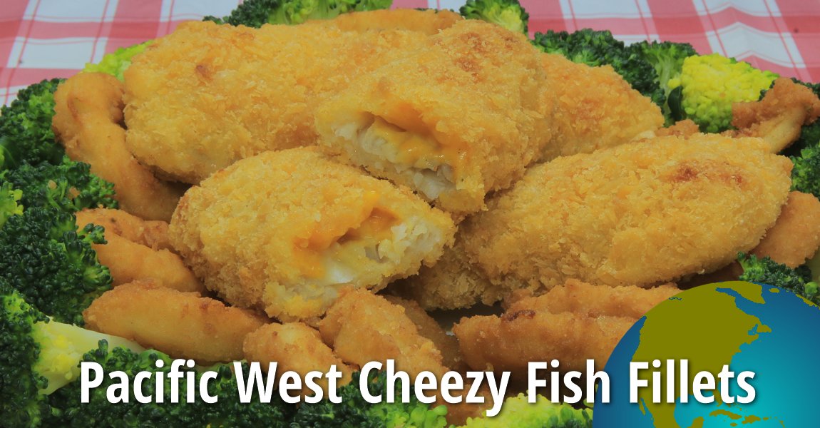 Pacific West Cheezy Fish Fillets