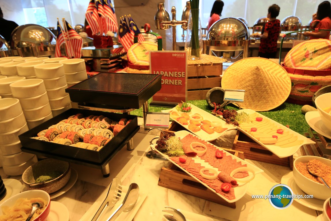 Breakfast at Roselle Cafe, Lexis Suites Penang
