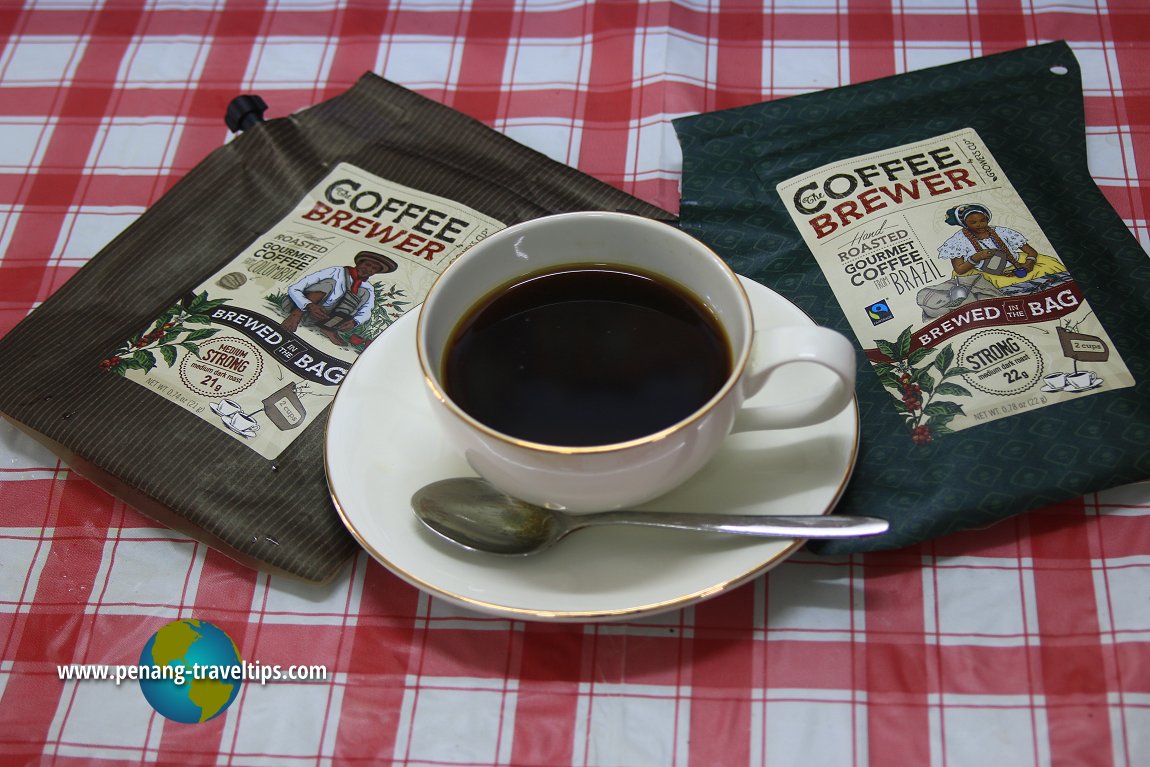 Hand roasted gourmet coffee from The Coffee Brewer