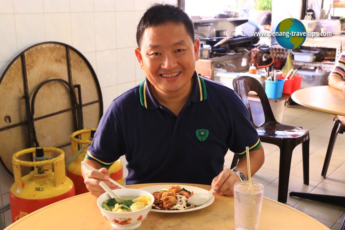 Wan Tan Mee at Peace & Joy Coffee Shop