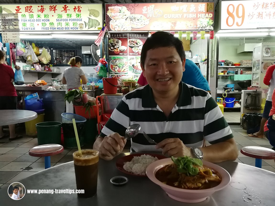 Ah Chu Curry Fish Head, Bayan Baru Hawker Centre, Penang